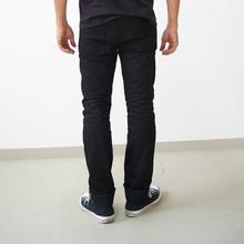 Lade das Bild in den Galerie-Viewer, MEN SLIM FIT STRAIGHT - 13 OZ. BLACK SELVAGE DENIM