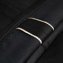 Lade das Bild in den Galerie-Viewer, MEN SLIM FIT STRAIGHT - 13 OZ. BLACK SELVAGE DENIM