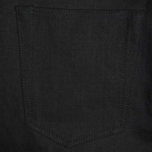 Lade das Bild in den Galerie-Viewer, MEN SLIM FIT STRAIGHT - 13 OZ. BLACK SELVAGE DENIM