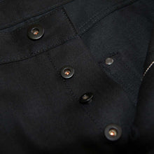 Lade das Bild in den Galerie-Viewer, MEN SLIM FIT STRAIGHT - 13 OZ. BLACK SELVAGE DENIM