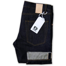 Lade das Bild in den Galerie-Viewer, MEN SLIM FIT STRAIGHT - 13.5 OZ. DARK SELVAGE DENIM